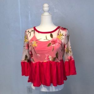 Cha cha vente blouse